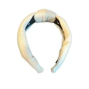 Lele Sadoughi x LoveShackFancy headband denim blue damask one size limited Lele Sadoughi | Accessories | Lele Sadoughi X Loveshackfancy  main image 4